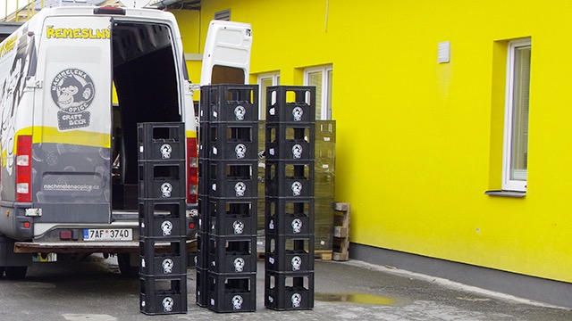 nákup prvního auta na rozvoz piva