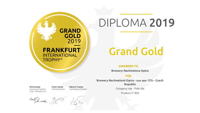 Sun APA 12%: 1.místo Frankfurt International Trophy