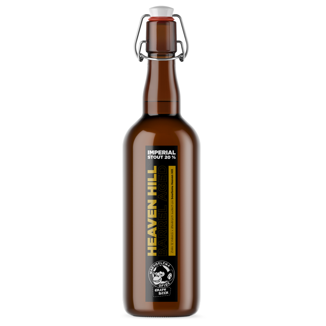 Imperial Stout 20% barrel aged Heaven Hill 2021