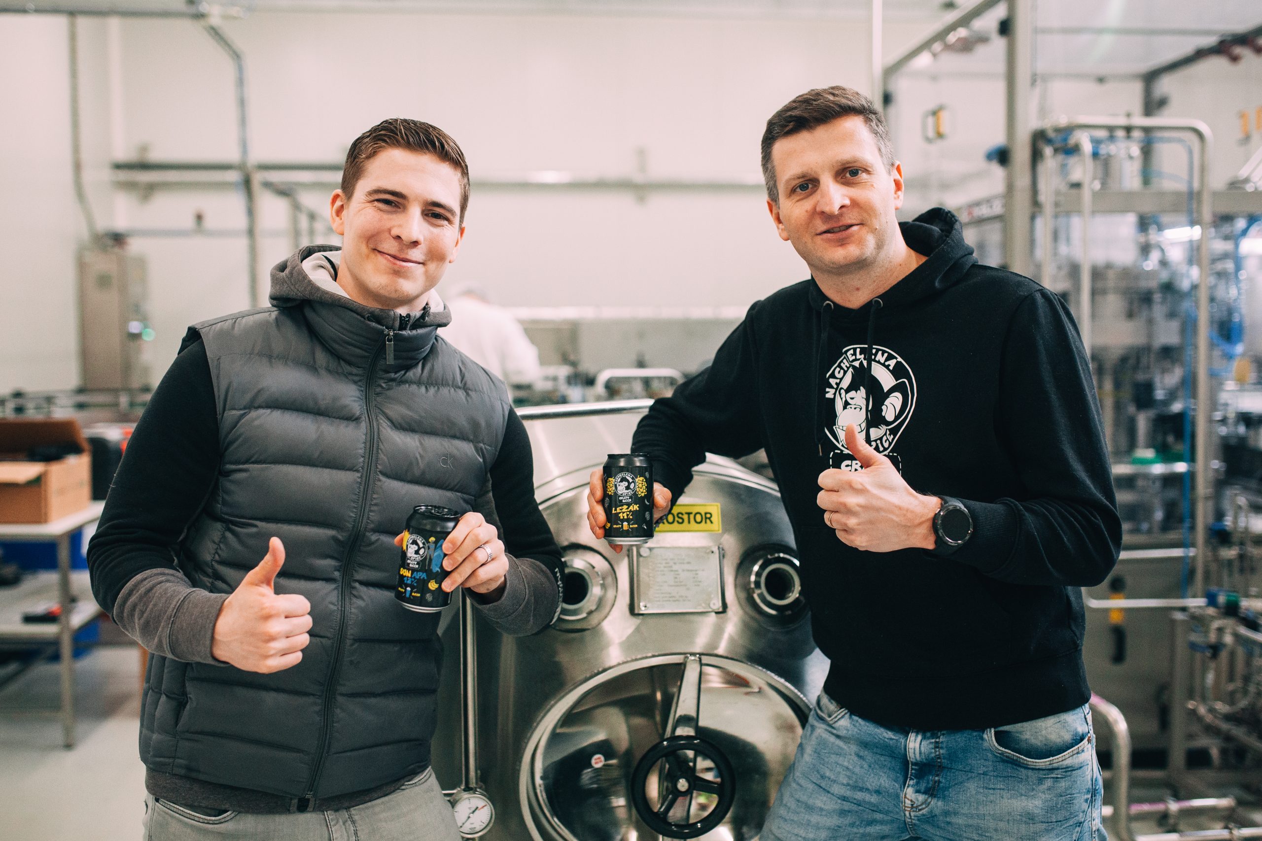 stáčení piva do plechovek 330 ml v FH Prageru