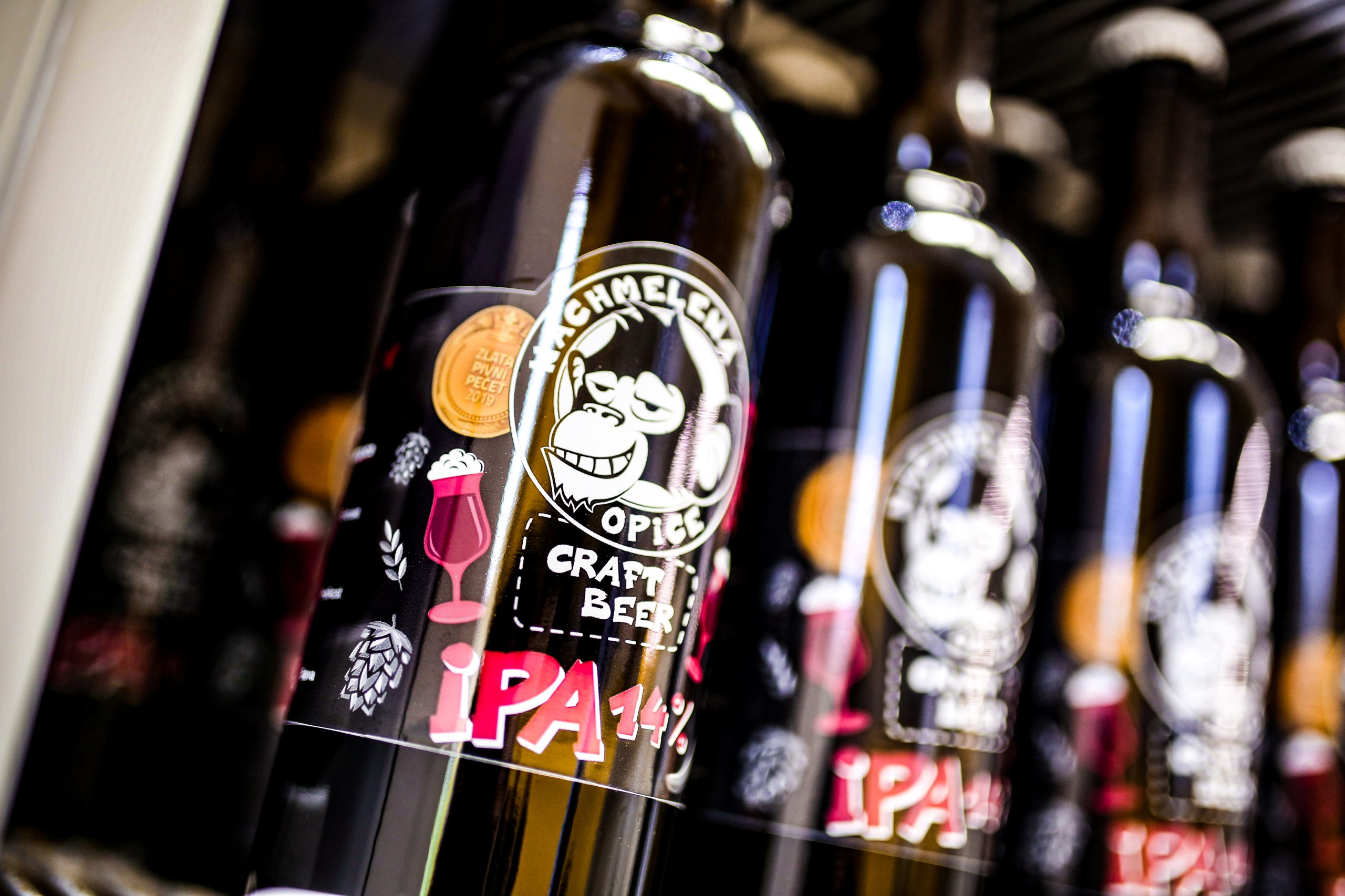 IPA 14%: 1.místo Zlatá pivní pečeť