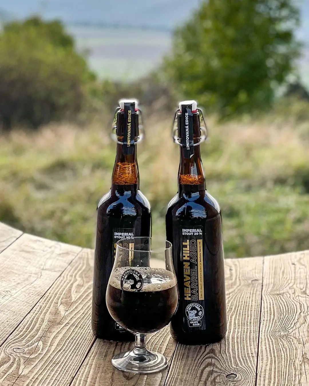 po 18 měsících jsme vydali limitovanou edici 1000 lahví barrel aged piv!!!