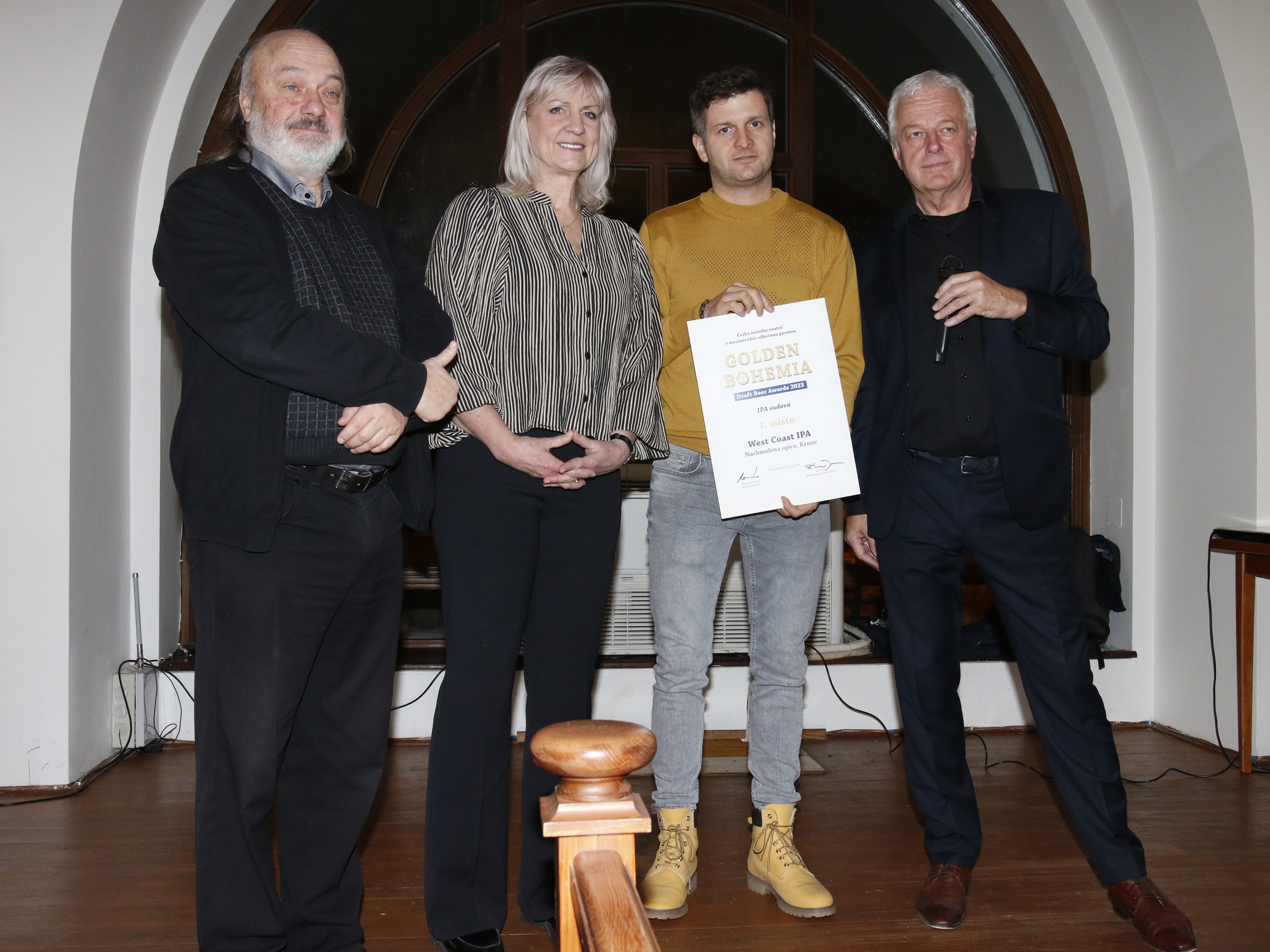 West Coast IPA 15% vol.IV.: 1.místo v kategorii IPA Golden Bohemia 2023