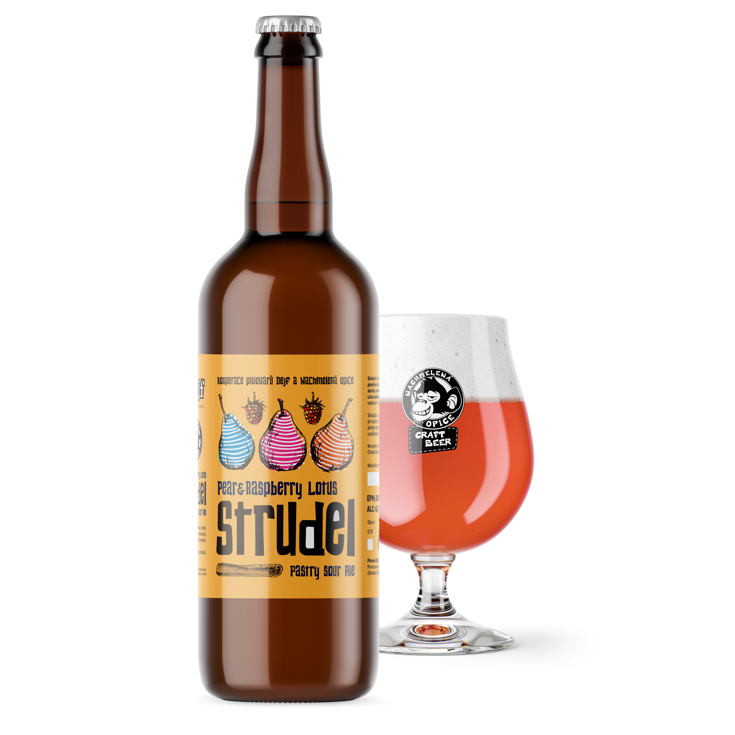 Pear&Raspberry Lotus STRUDEL Pastry Sour Ale