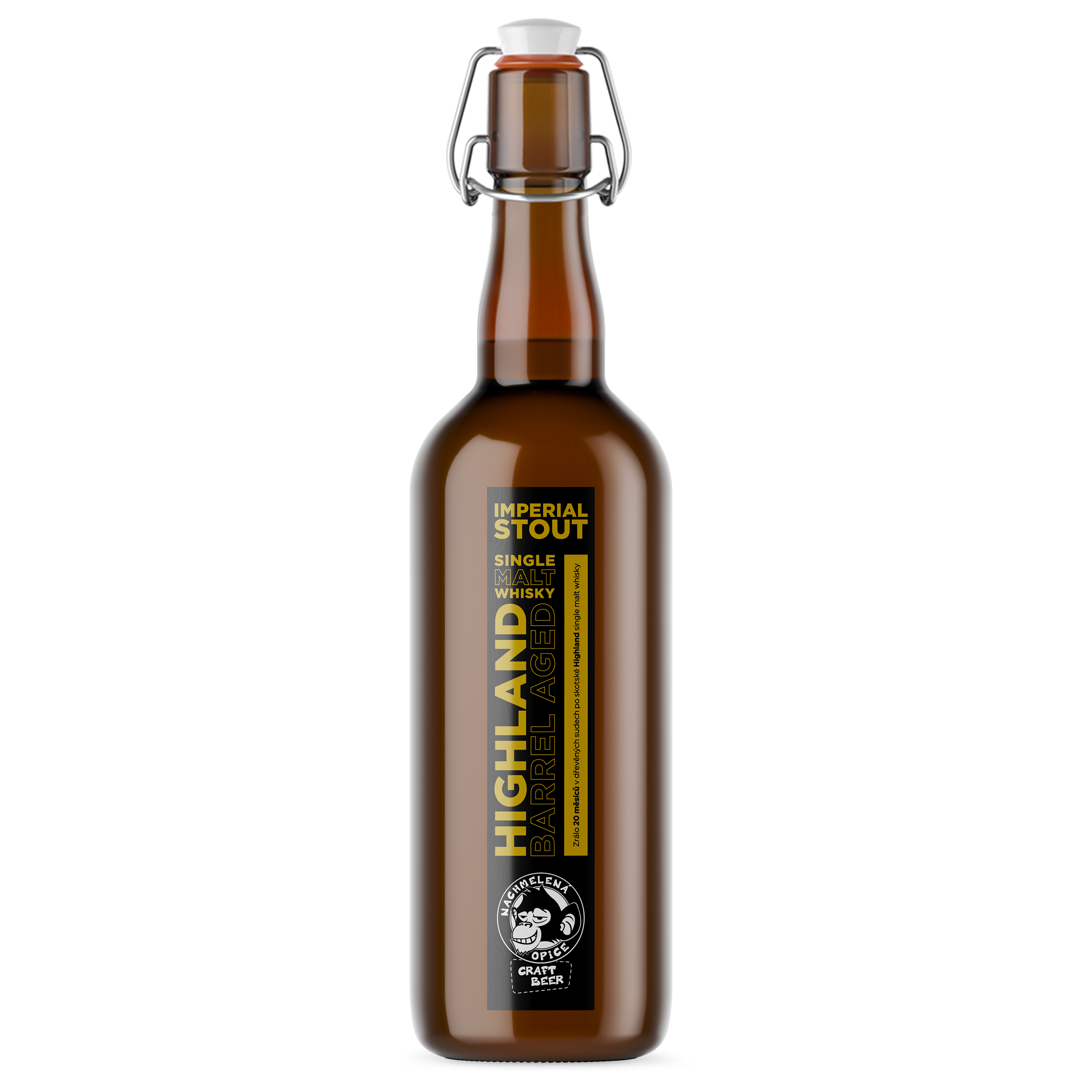 IMPERIAL STOUT HIGHLAND SINGLE MALT WHISKY BARREL AGED